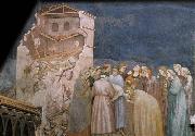 GIOTTO di Bondone The Death of the Boy in Sessa painting